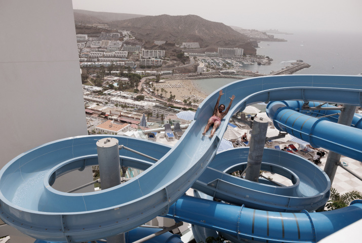 Water slides