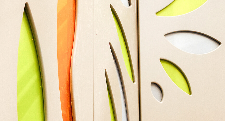 Waterpark panels by Isaba