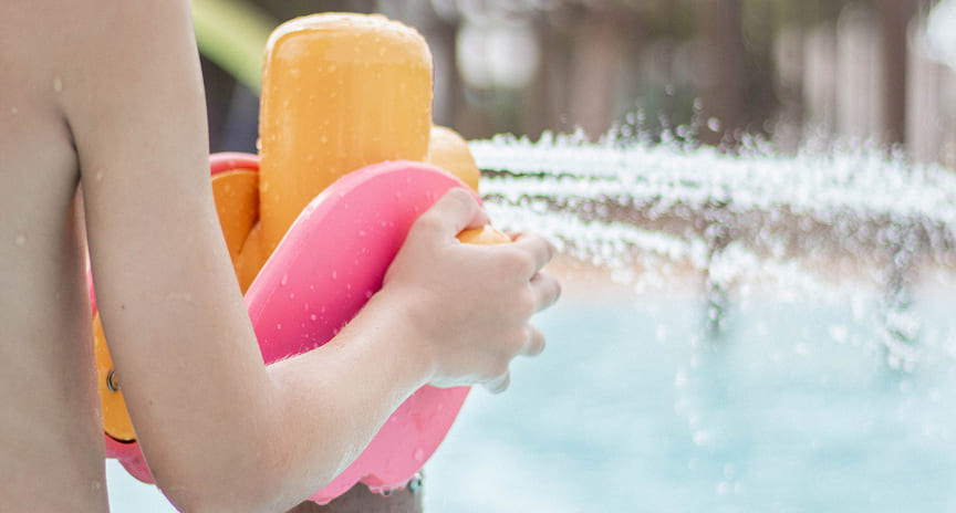 Detail technique d'un splashpark