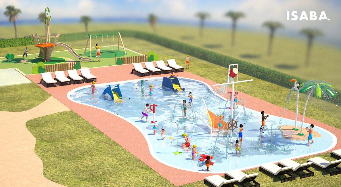 Convierte tu piscina infantil en un splash pad