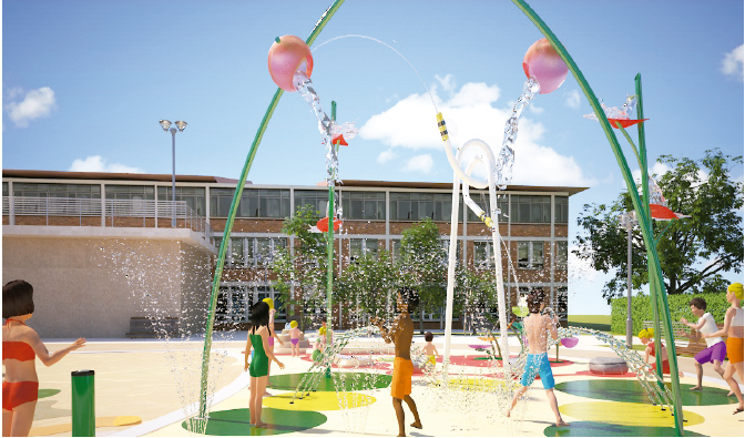 Qué es un splash pad