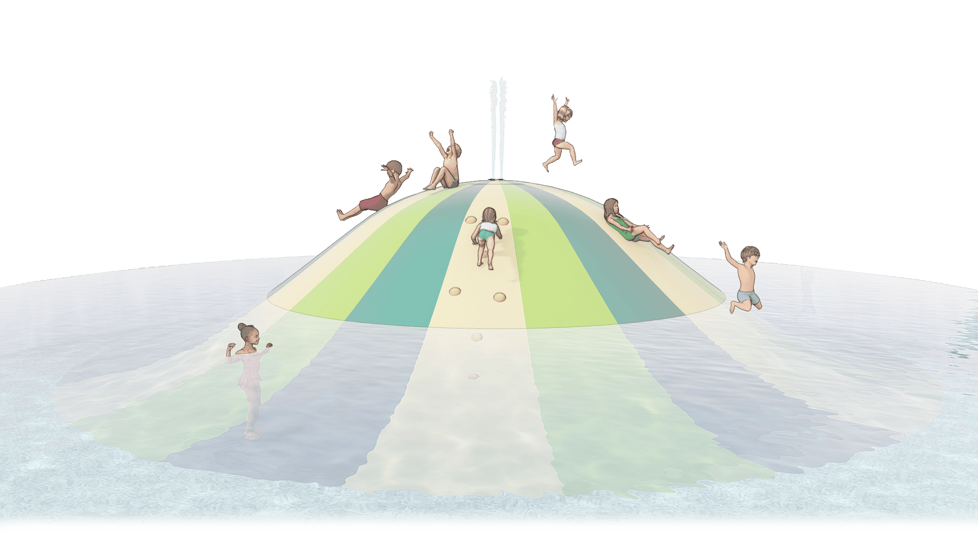 Ilustracion de una burbuja de agua