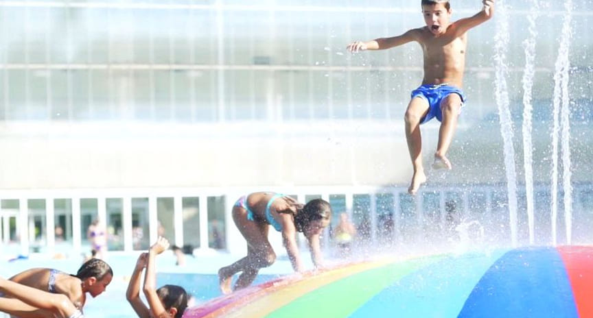 Unidad de aire de una burbuja de agua