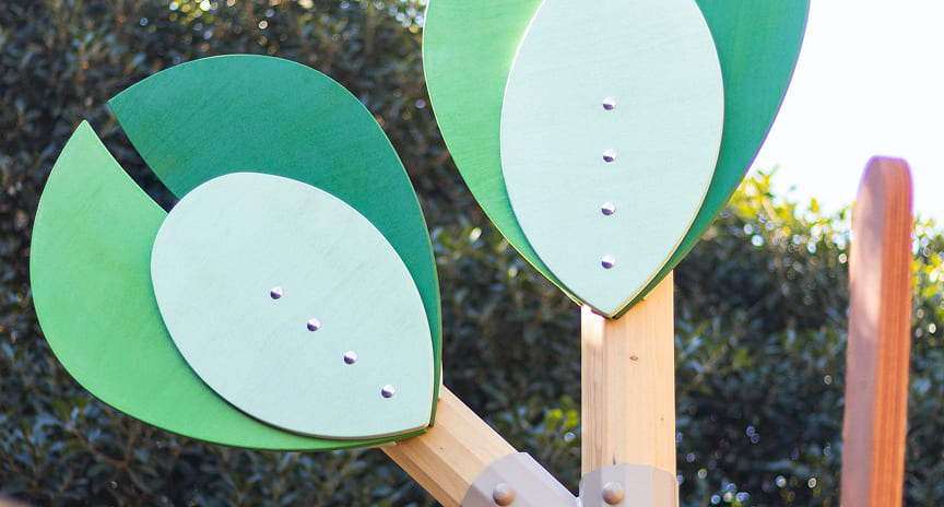 Herrajes de un playground