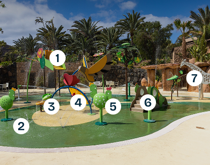 Splashpark, recorte para movil